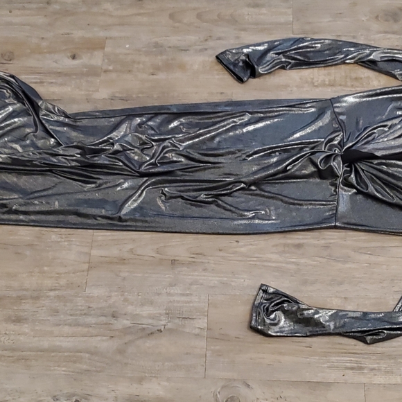 Karen T Design Silver/Planting Dress - Picture 6 of 6